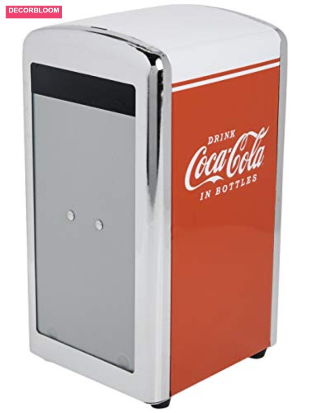 Metal Napkin Dispenser Holder Vintage Look Easy Clean Kitchen Dining